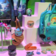 A display of Avatar-themed merchandise.